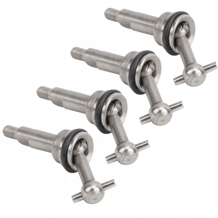4 PIÈCES PIÈCES VERS MODERNIZACJI ARBRE ARTICULATION METALOWEGO VERS VOITURES K969 K979 K989 P929 WLTOYS RC