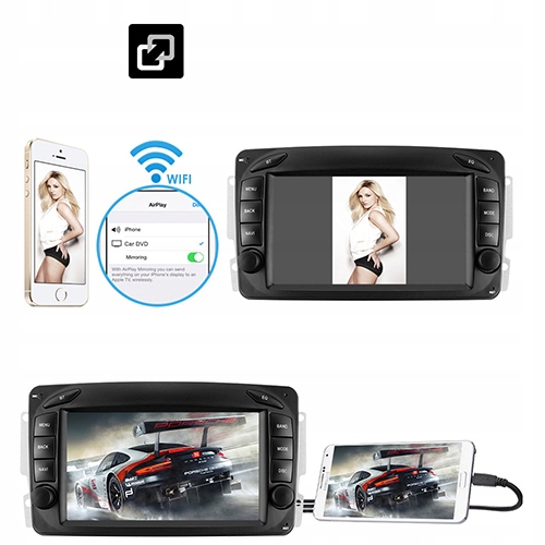 MERCEDES W209 W203 W168 W463 RADIO ANDROID 1GB 32G 