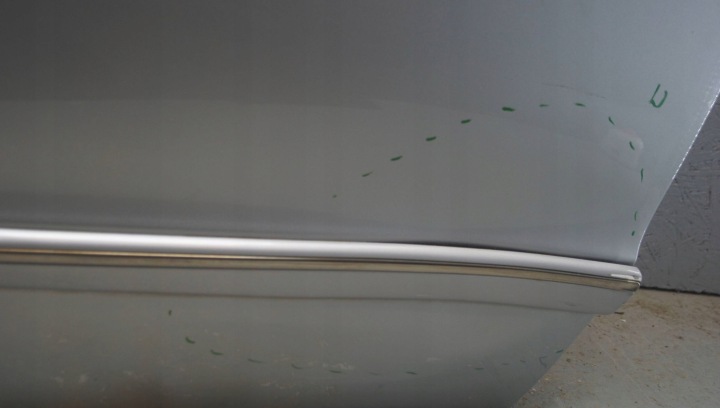 MERCEDES W169 LIFT PORTES GAUCHE AVANT (D1494)