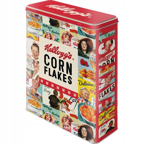 BOÎTE BLASZANA XL KELLOGGS CORN FLAKES photo 1 - milautoparts-fr.ukrlive.com