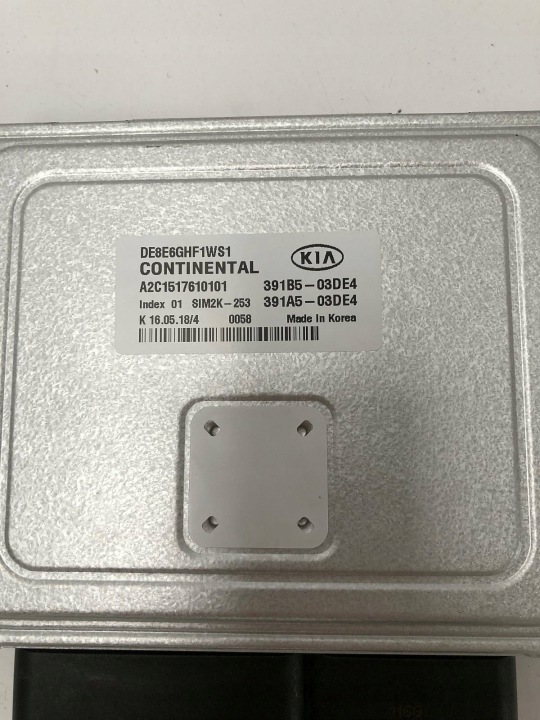 KIA NIRO 1.6 HYBRIDE ORDINATEUR MOTEUR 391B1-03DE4