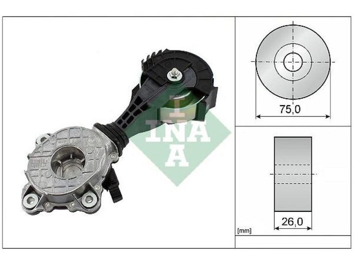 TENSOR CORREA TACO COUNTRYMAN R60 1.6 CLUBMAN R55 1.4 1.6 CLUBVAN R55 1.6 