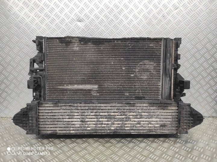 RADIATEUR EAU CLIMATISATION ÉCHANGEUR AIR-AIR VENTILATEUR FORD S-MAX GALAXY 2.2 D