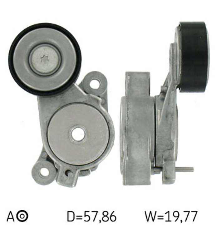 TENSOR CORREA WIELOROWK. VW 1,4TSI VKM 31125 