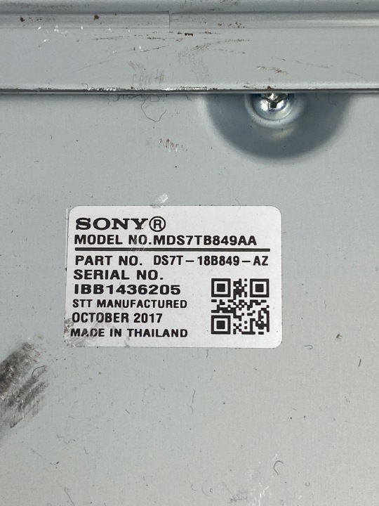 FORD S-MAX MK2 SONORISATION SONY HAUT-PARLEURS SUBWOOFE