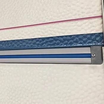 CALE DÉCORATIF JOINT D'ÉTANCHÉITÉ BAGUETTES BANDE 12MM CAOUTCHOUC BLEU