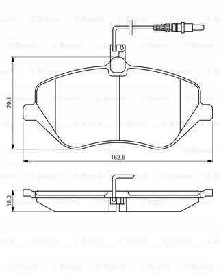 KIT ENSEMBLE PLAQUETTES FREINS [BOSCH] NIEZBEDNIK KOLIZJA #21