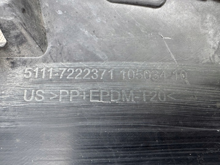 PARE-CHOCS AVANT BMW X5 E70 LIFT ORIGINAL NON KLEJONY