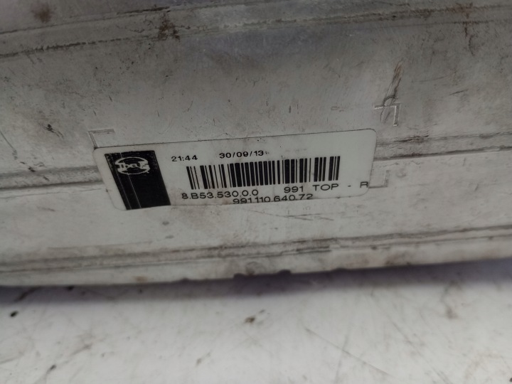 PORSCHE 911 RADIATEUR D'INTERCOOLER 99111064072 EUROPE