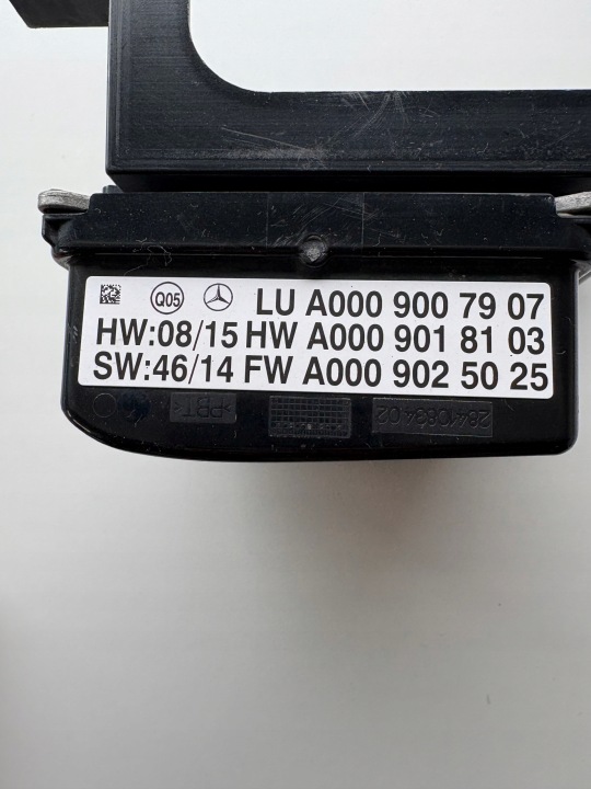 RADAR DISTRONIC FIXATION MERCEDES W205 C-KLASA 0009007907