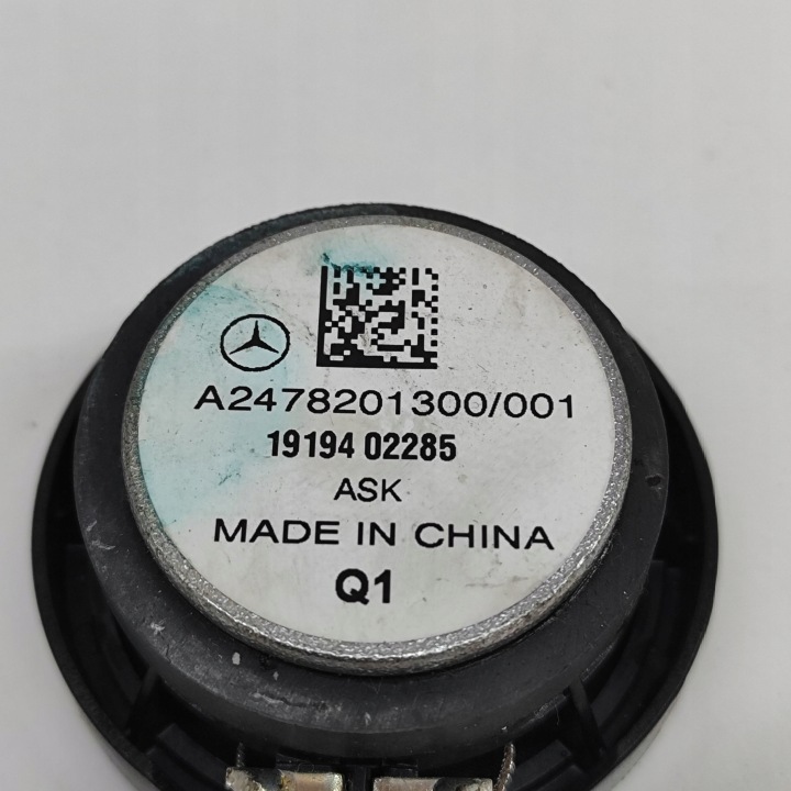 MERCEDES-BENZ A W177 2019 HAUT-PARLEUR TABLEAU DE BORD INSTRUMENTATION