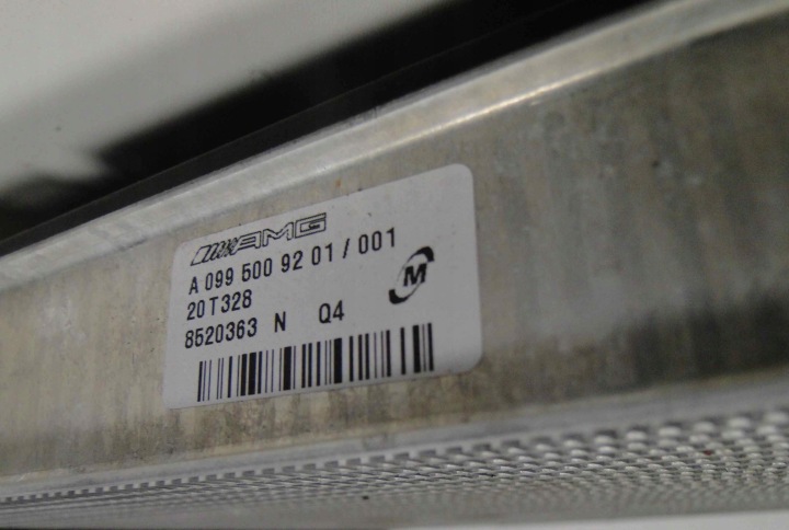 MERCEDES GLS X167 167 RADIATEUR DANS PASSAGE DE ROUE 63 AMG