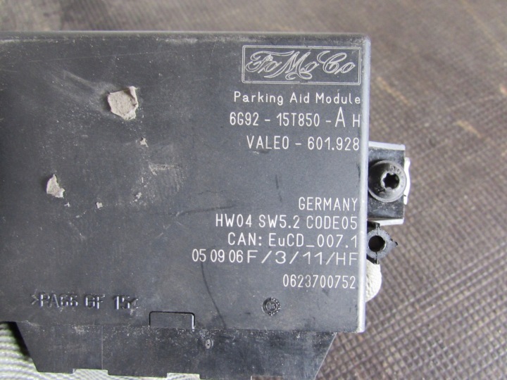 MODULE STATIONNEMENT FORD S-MAX I 06-10R 6G92-15T850-AH