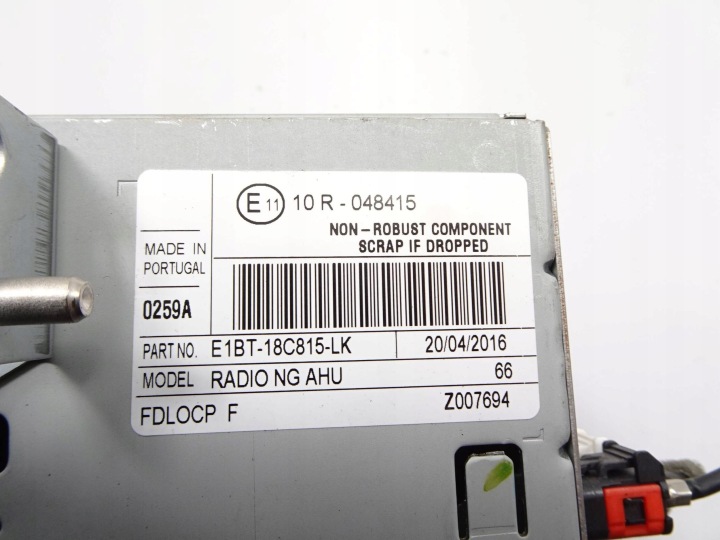 RADIO CD FORD GRAND C-MAX MK2 LIFT 15-19 R. E1BT18C815LK