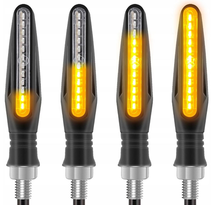 4X CLIGNOTANT LED MOTOCYCLETTE QUADA SKIUTERA MOTO ATV M10 HOMOLOGATION