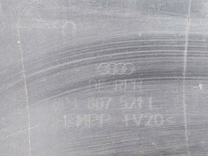 DIFFUSEUR DOUBLURE PARE-CHOCS ARRIÈRE ARRIÈRE AUDI A3 S3 8P 3D S LINE 8P3807521