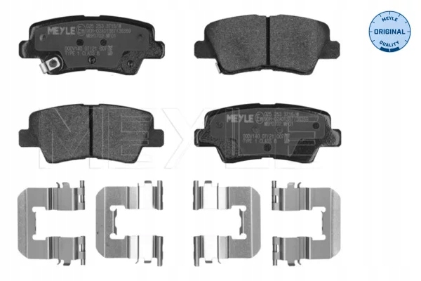 MEYLE ZAPATAS DE FRENADO HYUNDAI T. I40 11-/SONATA 08-/CEED 12- CON SENSOR 