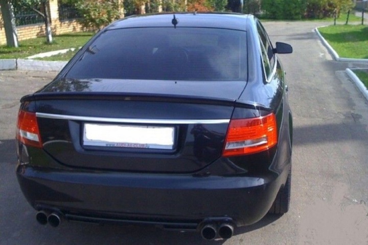 AUDI A6 C6 BERLINE 2004-2011 SPOILER SUR COUVERCLE DE COFFRE LOTKASOBMART