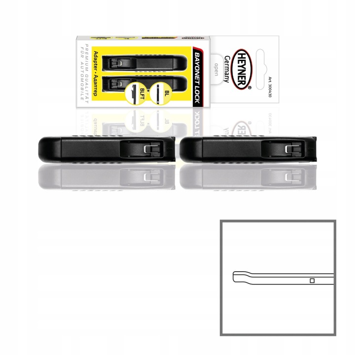 ESSUIE-GLACES HYBRIDE PREMIUM 600/560MM BL HEYNER