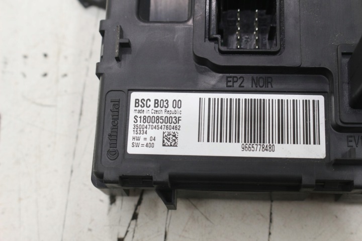 CITROEN C4 PICASSO I MODULE CONTRÔLEUR BSC S180085003F