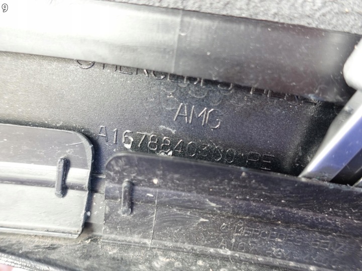 MERCEDES GLE V167 C167 AMG LIFT 23- MOULURE REVÊTEMENT SUR AILE DROITE AVANT