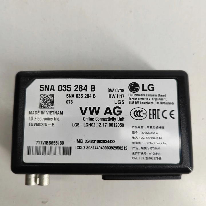 SKODA SUPERB B8 (3V) 2018 MODULE CONTRÔLEUR BLUETOOTH