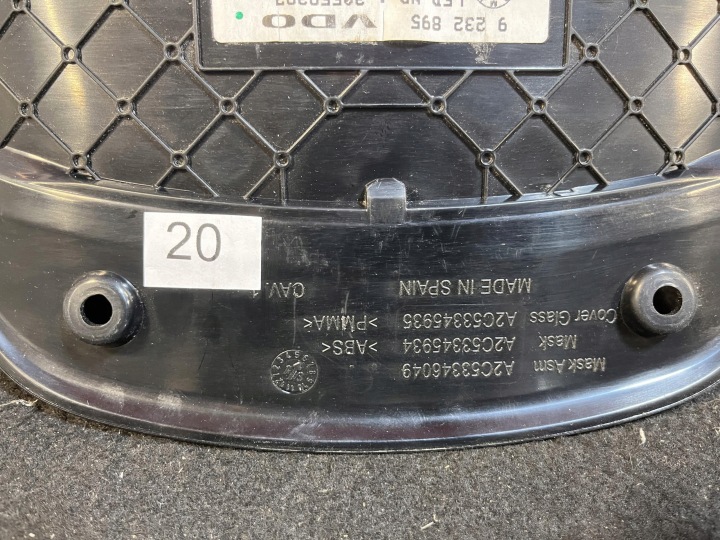 BMW OE COMPTEUR TABLEAU DE BORD SPORT 6WA EUROPE DIESEL 9232895 9398484
