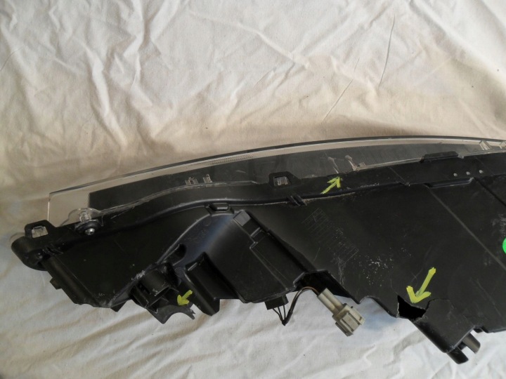 PROJECTEUR PHARE GAUCHE CLIGNOTANT NISSAN JUKE II F16 LED