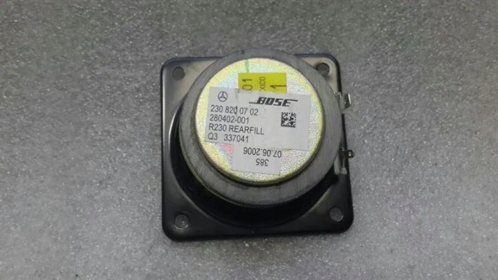 MERCEDES SL R230 SPEAKER A2308200702 LOUDSPEAKER BOSE REAR.