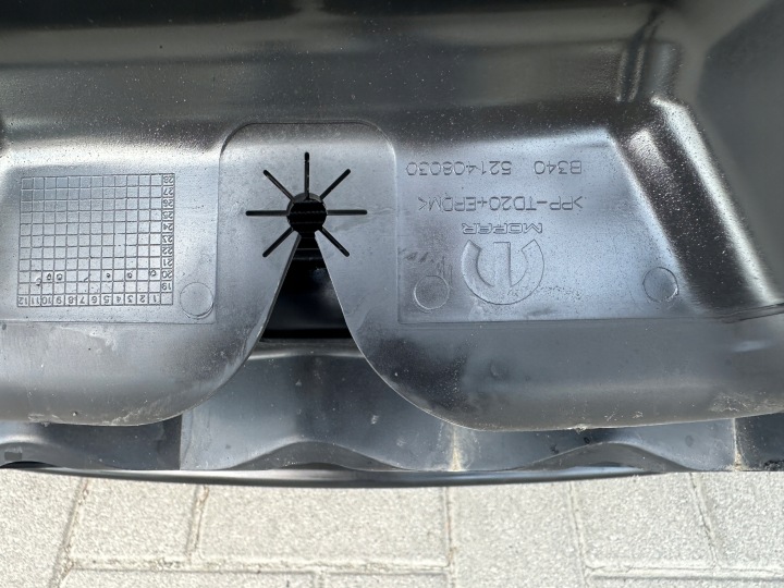 FIAT 500E ELEKTRIK PANNEAU AVANT COMPLET RADIATEURS