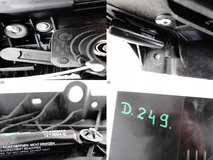AUDI A8 S8 4H0 D4 13-17 LIFT ACCOUDOIR TUNNEL ARRIÈRE BANQUETTES ARRIÈRE FAISCEAU DE CÂBLES LONG
