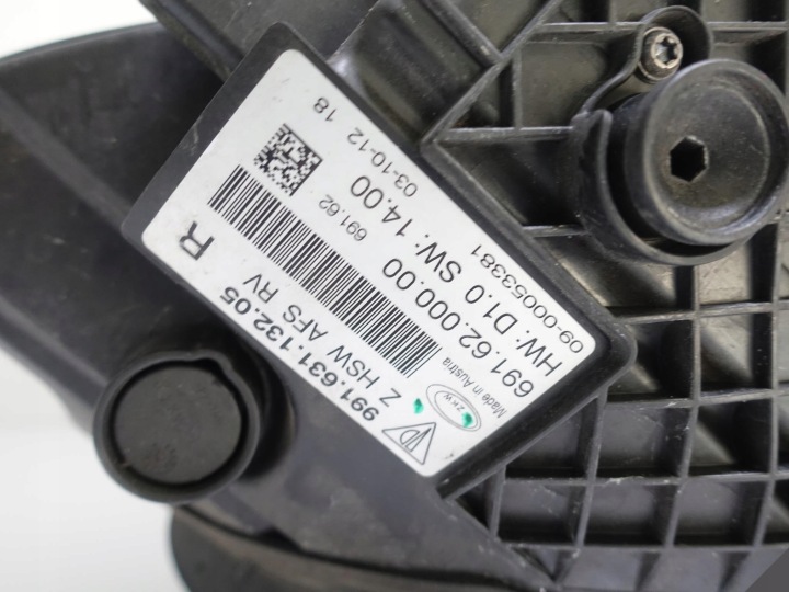 PORSCHE 991 911 11-19 PHARE XENON+LED ROTATIF EUROPE