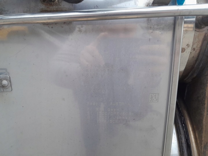 CATALYSEUR SILENCIEUX MAN TGX TGS TG3 EURO 6D 2021R -6223