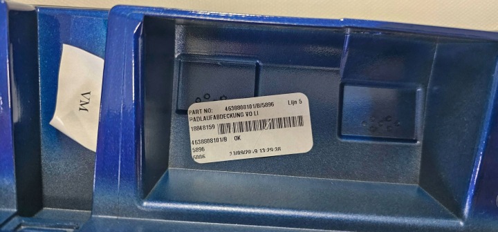 MOULURE GARDE-BOUE GAUCHE AVANT MERCEDES-BENZ G W463 2ND GEN 2022 5896