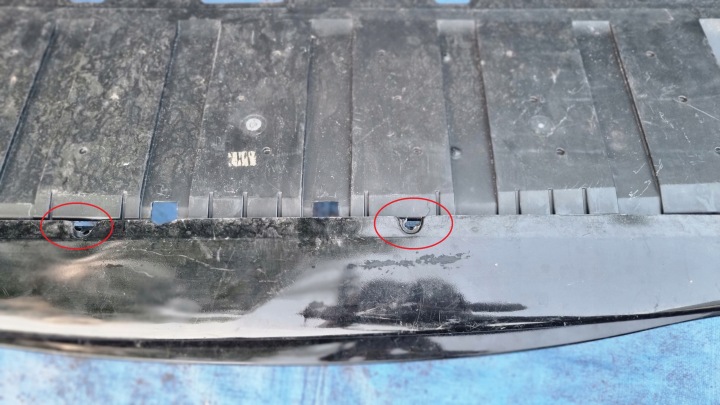 VOLVO V90 S90 2 II PARE-CHOCS AVANT AVANT PROTECTION INFÉRIEURE PARE-CHOCS