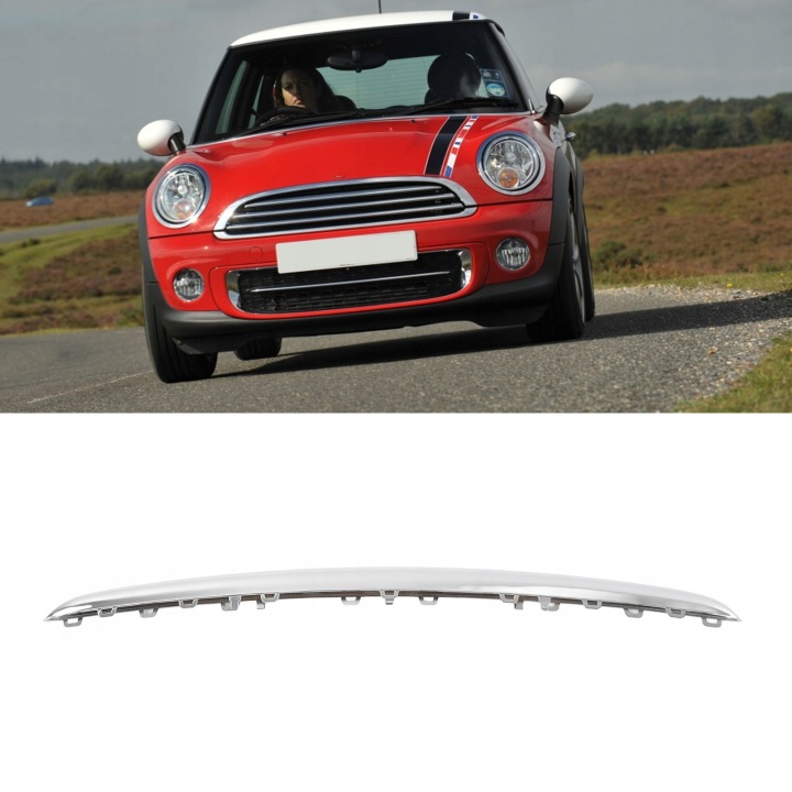 AVANT CHROME HOOD FORMOWANIE GRILLES GRILLES 51117250789 POUR COOPER 7S