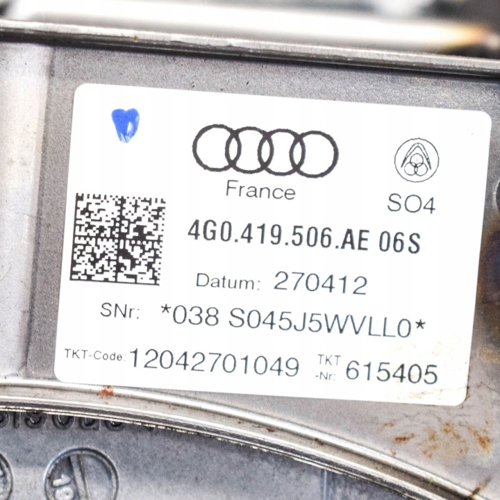 AUDI A6 S6 C7 4G 2012 PIÈCE MÉCANIQUE SYSTÈMES DIRECTION