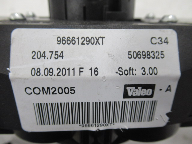 COMMUTATEUR COMPOSITE FEUX PSA 96661290XT