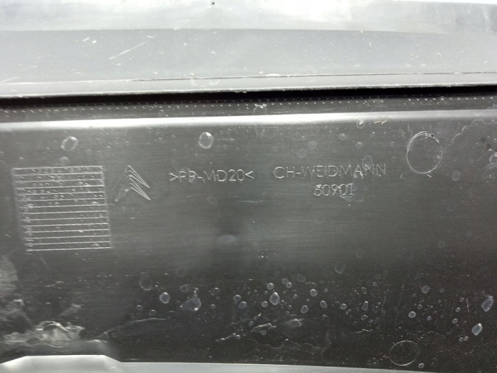 CITROEN DS5 CONDUIT D'AIR ADMISSION AIR CABINES 9687734380