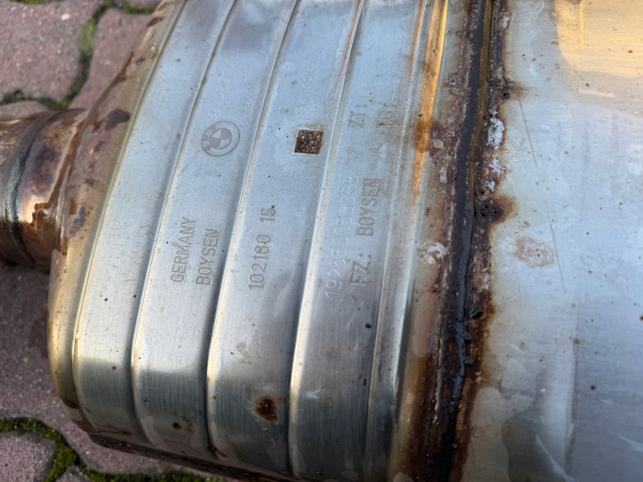 BMW G05 45E SILENCIEUX ÉCHAPPEMENT 9487236 ORIGINAL