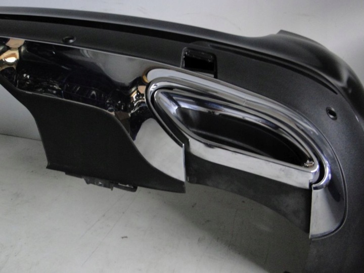 MERCEDES GLC X253 253 PARE-CHOCS ARRIÈRE DIFFUSEUR CHROME