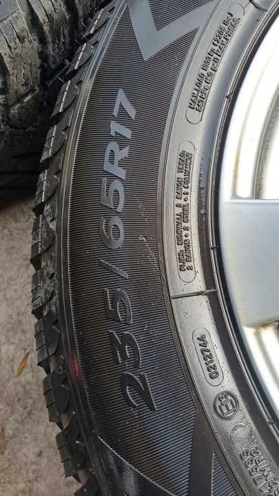 ROUES JANTES ALU HIVERNAUX VW AUDI MERCEDES 235/65R17 GOODYEAR 5X112 ET38 7J