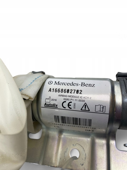 MERCEDES-BENZ GLS X166 RIDEAU AIRBAG