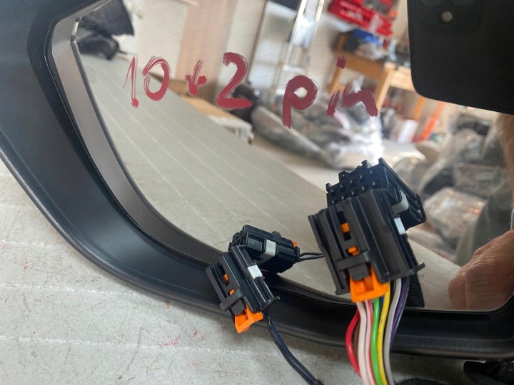 RÉTROVISEUR GAUCHE CITROEN C4 III E-C4 12 GOUPILLE 10 2