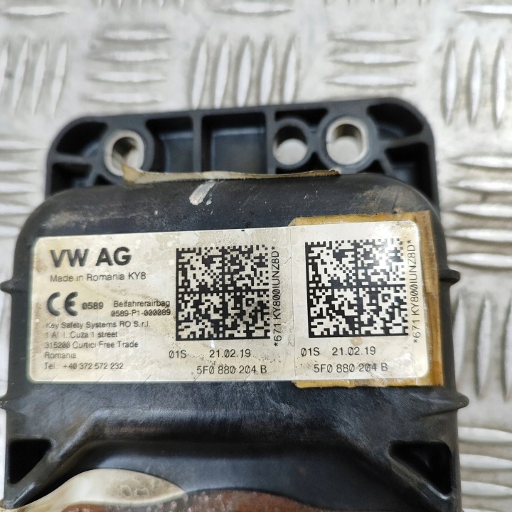SEAT LEON (5F) 2019 COUSSIN SÉCURITÉ AIRBAG PASSAGER