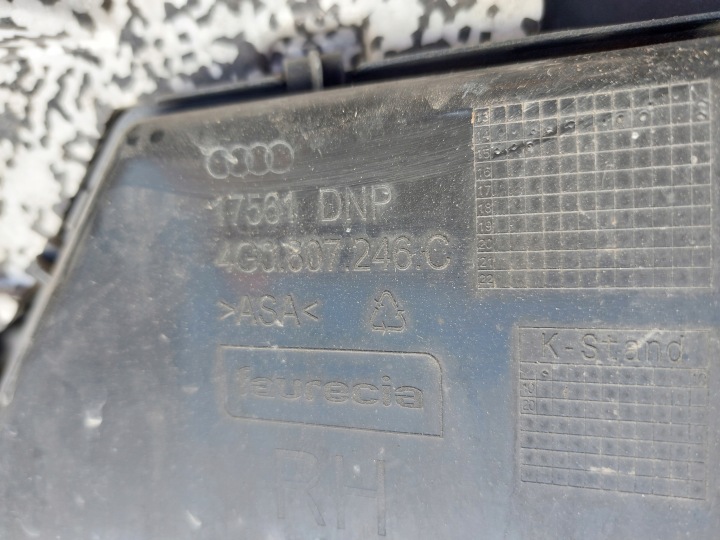 AUDI A6 C7 4G LIFT PARE-CHOCS COMPLET AVANT 6XPDC 4G0807233E