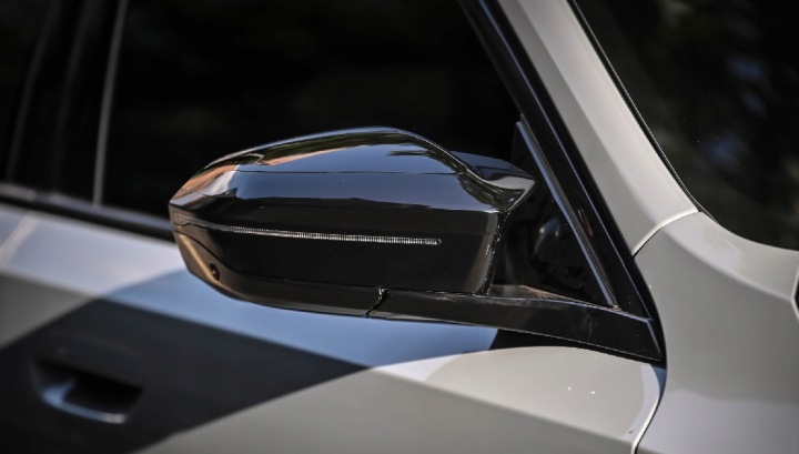 OE BMW G60 G61 G90 G99 G70 CHÂSSIS REVÊTEMENT PROTECTION RÉTROVISEURS DROITE ///M