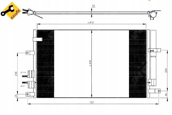 CONDENSADOR NRF 35911 