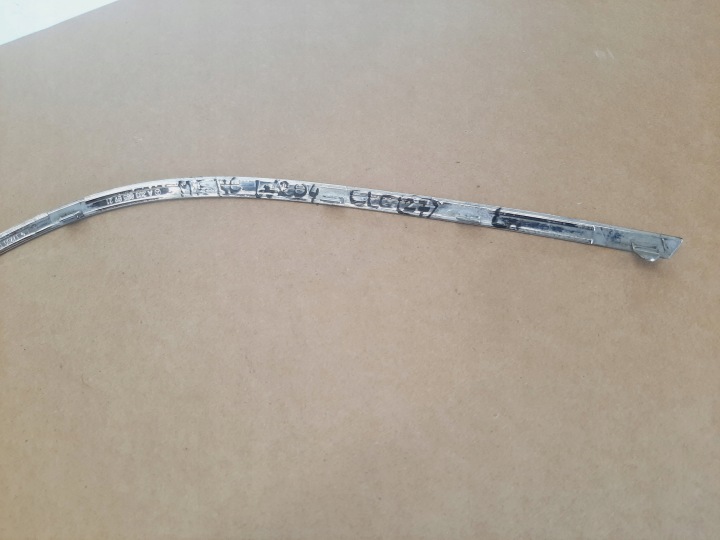 MOULURE CHROME PARE-CHOCS ARRIÈRE MERCEDES CLC COUPÉ W203 A2038858921 GAUCHE