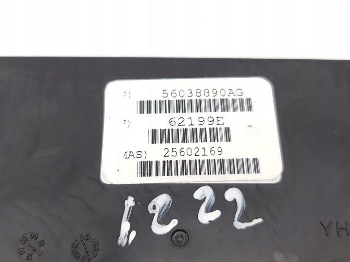 JEEP GRAND CHEROKEE 2013 MODULE MORT ZONES